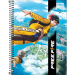 Caderno-Espiral-Capa-Dura-16-Materias-Free-Fire-256-Folhas-Tilibra-1X1UN