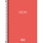 Caderno-Sem-Pauta-Espiral-1-4-Neon-Laranja-80-Folhas-Tilibra-1X1UN