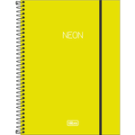 Caderno-Espiral-10-Materias-Verde-Lima-Neon-160-Folhas-Tilibra-1X1UN