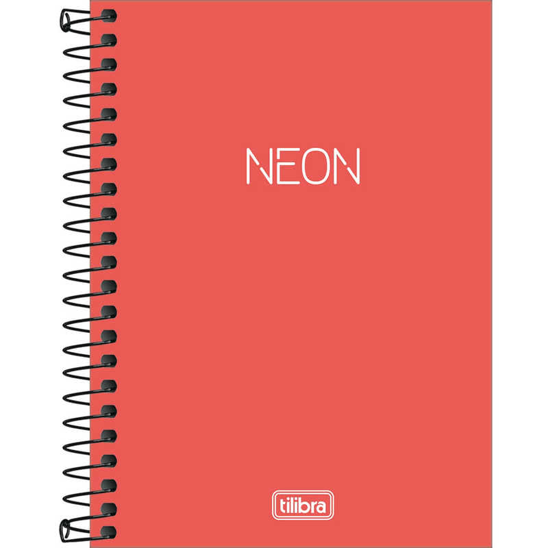 Caderno-Capa-Flexivel-1-8-Sem-Pauta-Neon-Laranja-80-Folhas-Tilibra-1X1UN