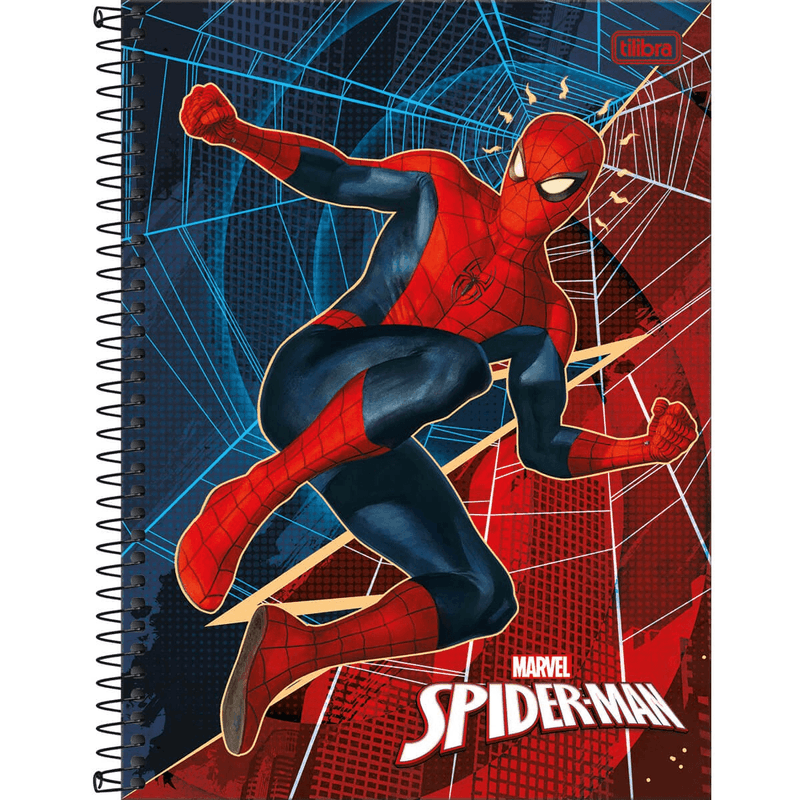 Caderno-Espiral-Capa-Dura-1-Materia-Spider-Man-80-Folhas-Tilibra-1X1UN