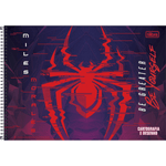 Caderno-Capa-Dura-Espiral-Para-Desenho-Homem-Aranha-80-Folhas-Tilibra-1X1UN