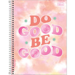 Caderno-Espiral-Capa-Dura-1-Materia-Good-Vibes-80-Folhas-Tilibra-1X1UN