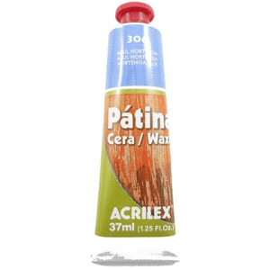 Tinta Pátina Azul Hortência 306 37ml Acrilex