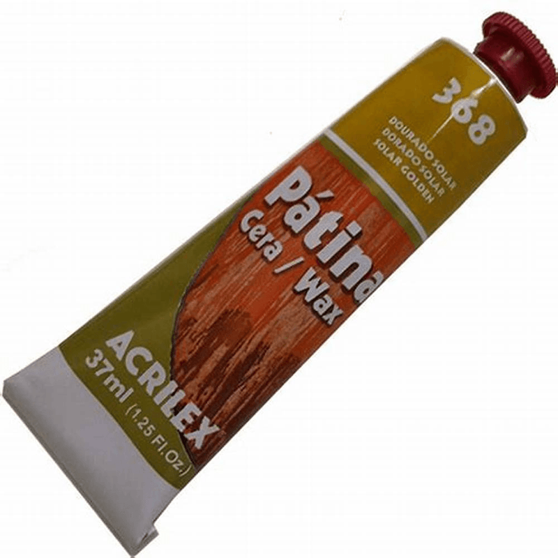 Tinta-Patina-Cera-Metalica-Dourada-368-37ml-Acrilex-1X1UN