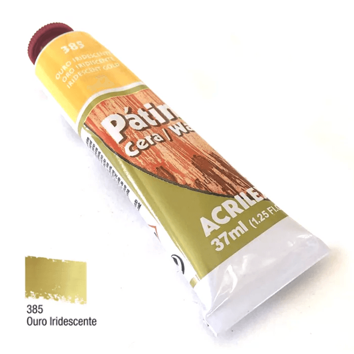 Tinta-Patina-Cera-Ouro-385-37ml-Acrilex-1X1UN