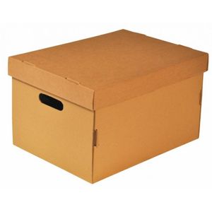 CAIXA ORGANIZ POLYCART MED PAPELAO KRAFT