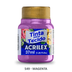 Tinta Acrílica Metal Colors   37  ml Magenta - Acrilex