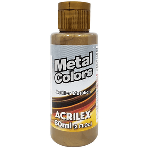 Tinta Acrílica Metal Colors   60  ml Ouro 532 - Acrilex