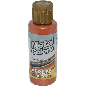 Tinta Acrílica Metal Colors   60  ml Cobre 534 - Acrilex