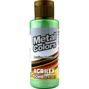 Tinta Acrílica Metal Colors   60  ml Verde Musgo - Acrilex