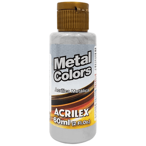 Tinta Acrílica Metal Colors   60  ml Aluminio - Acrilex