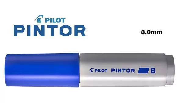 CANETA-PILOT-PINTOR-8-0-AZUL-1X1UN