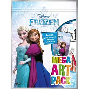 LIVRO DCL DISNEY MEGA ART PACK FROZEN