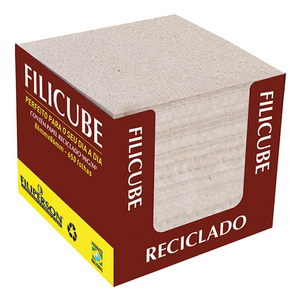 Filicube Reciclado 90 g  650 Folhas - Filiperson