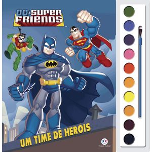 LIVRO CIRANDA DC SUPER FRIENDS UM TIME