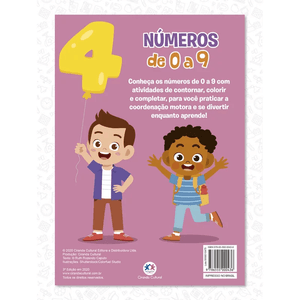 LIVRO CIRANDA NUMEROS DE 0 A 9