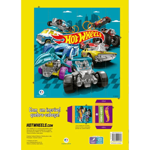 LIVRO CIRANDA HOT WHEELS MAQU POTENTES