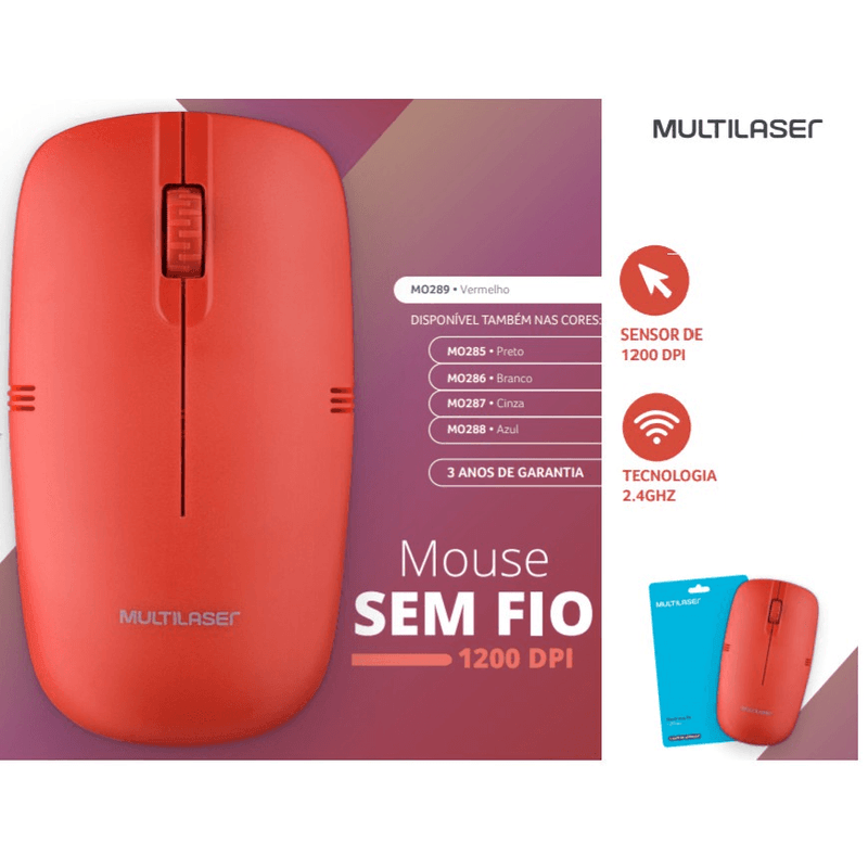 Mouse-MULTILASER-S-FIO2-4ghz-VM-MO289-1X1UN