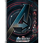 Caderno-Espiral-Capa-Dura-1-Materia-Avengers-Gamer-80-Folhas-Tilibra-1X1UN