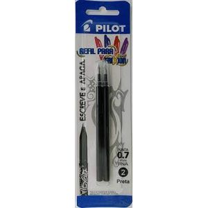 Carga Caneta Frixion Fr7 07  Preto  - Pilot