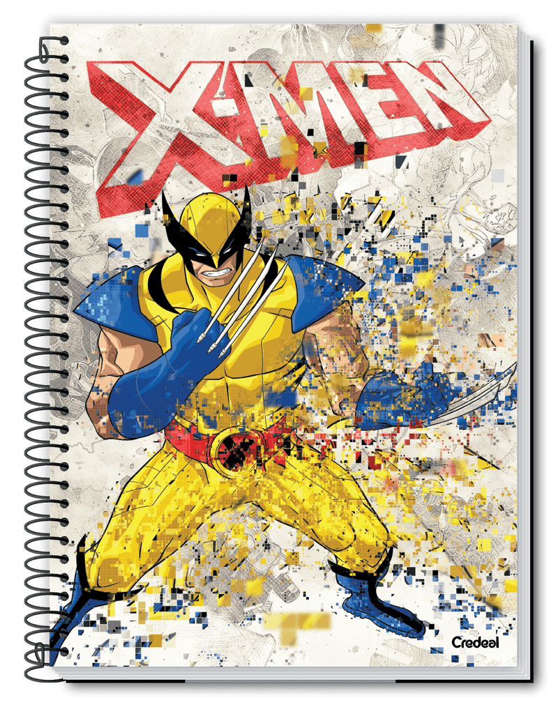 CAD-CD--DESENHO-CREDEAL--X-MEN-LIG-80F-1X1UN