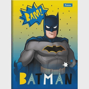 Caderno Brochura  Capa Dura  Batman 80 Folhas - Foroni