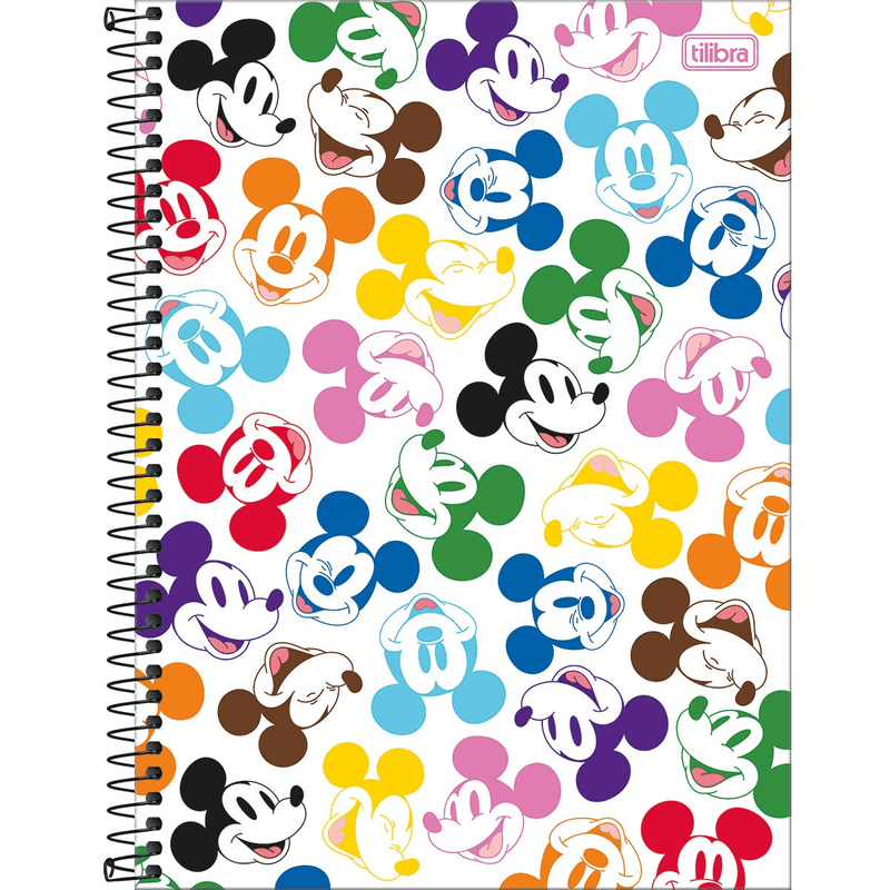 Caderno-Capa-Dura-Universitario-Mickey-Rainbow-1-Materia-Tilibra-1X1UN