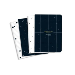 Caderno Grampeado West Village 32 Folhas Tilibra