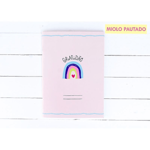 Caderno da Juju Flex Gratidão Pautado