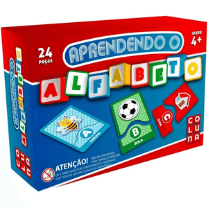 Brinquedo Pedagogico Aprendendo o Alfabeto 26PCS - Gala