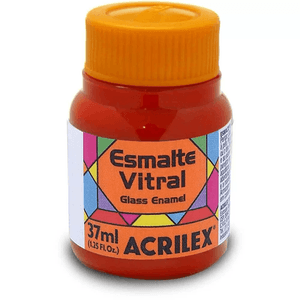 Esmalte Vitral Vermelho 37ml Acrilex