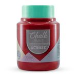 Tinta-Chalk-Paint-Vermelho-Nepal-100ml-Acrilex-1X1UN