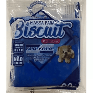 MASSA BISCUIT AZUL MARINHO 90G POLYCOL