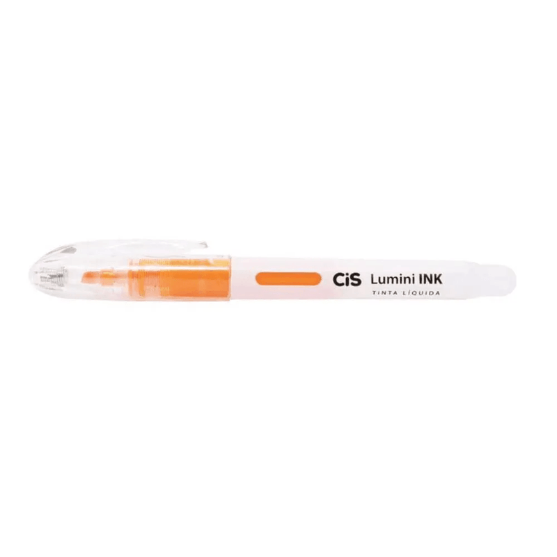 Marca-Texto-Lumini-Ink-Laranja-Cis-1X1UN