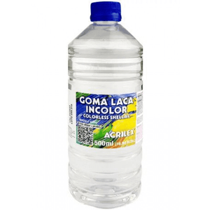 Goma Laca Incolor 500ml Acrilex