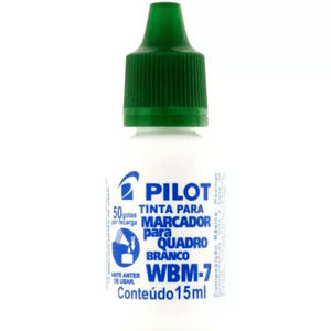 Tinta Reabastecedor  P/ Marcador de Quadro  Branco15  ml Verde - Pilot