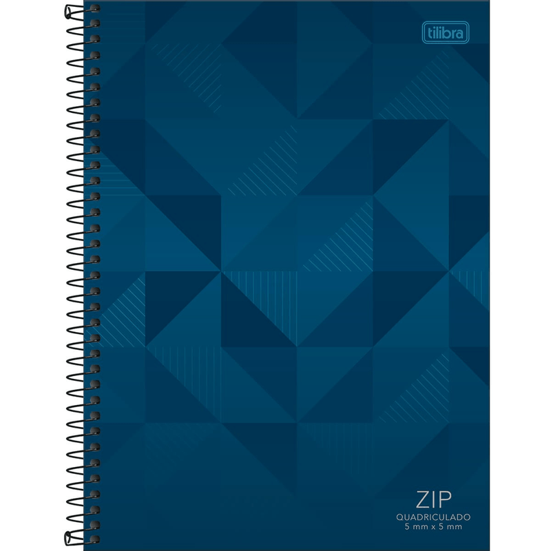 Caderno-Capa-Dura-Espiral-Quadriculado-5mm-Zip-96-Folhas-Tilibra-1X1UN