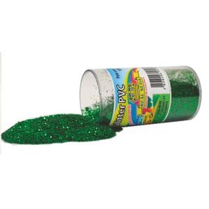 GLITTER ARCO IRIS PVC 3G VERD