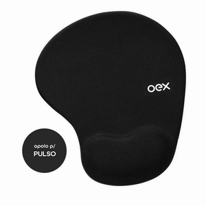 MOUSE PAD C/APOIO EM GEL PR MP200 OEX