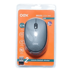 MOUSE COZY DUO PRATA MS602 OEX