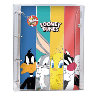 Caderno Argolado Universitário Looney Tunes 192 Folhas Dac