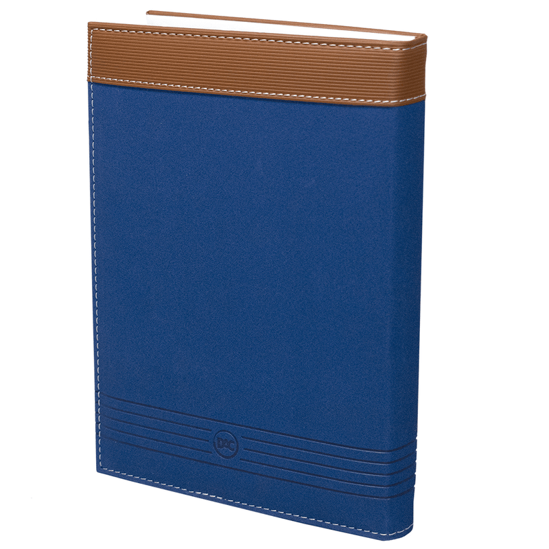 Agenda-A5-Marrom-Azul-336-Folhas-2023-1X1UN