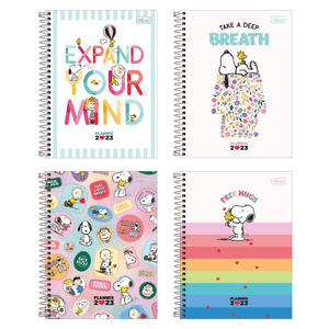 Agenda Espiral Planner Snoopy M7 2023 Tilibra