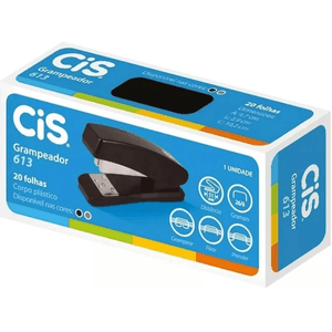 Grampeador Plástico 613 - 20 Folhas - Cis