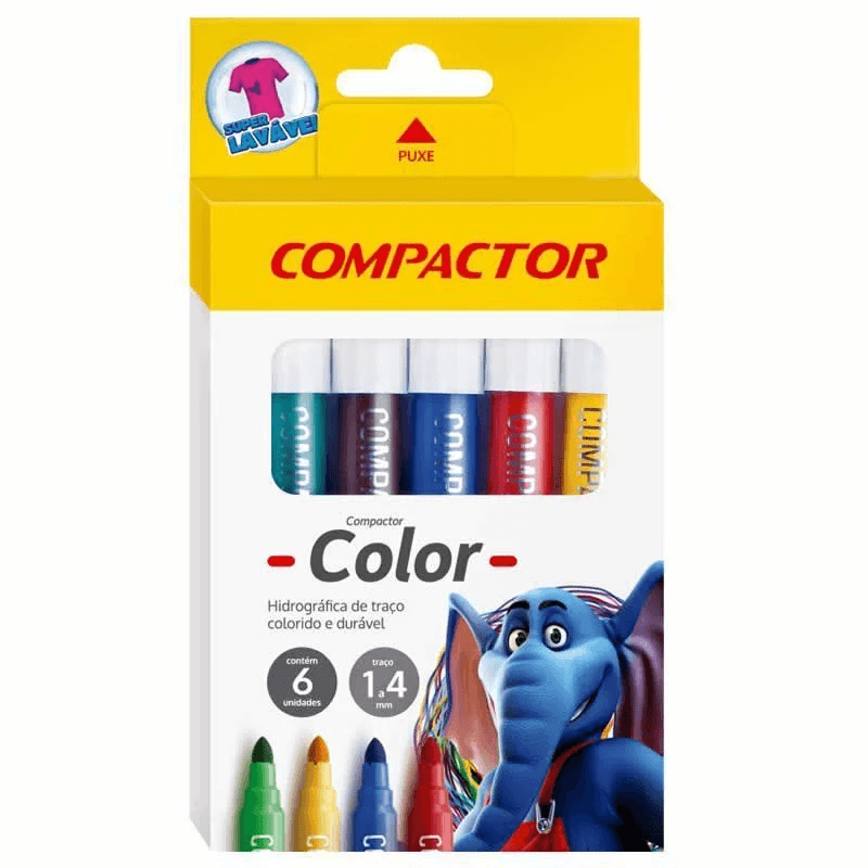 Caneta-Hidrografica-Jumbo-Compactor-Color-06-Cores-1X1UN