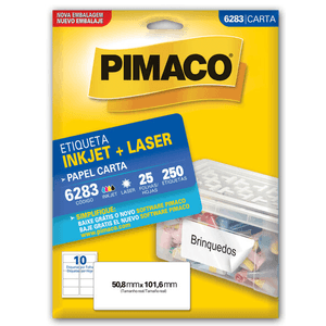 ETIQUETA PIMACO CARTA 6283 ENV COM 250 U