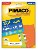 ETIQUETA-PIMACO-A4254-LASER-C-550-25F-1X1UN