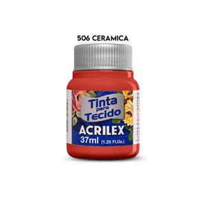 Tinta Tecido Fosca Ceramica 37  ml - Acrilex