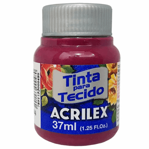 Tinta Tecido Fosca Fuchisia 37  ml - Acrilex